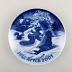 Bing & Grondahl 
Christmas plate 
2001.
"Play in the 
snow".
Designed by 
Jørgen Nielsen.
In ...