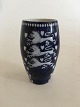 Bing & Grondahl 
Nordic Kingdom 
Vase "Denmark" 
13.3 cm H. From 
1895-1897. In 
nice whole 
condition.