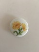Royal 
Copenhagen 
Porcelain 
Button with 
Handpainted 
Flower Motif. 2 
cm dia.