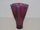 Gullaskruf 
Sweden, purple 
Reffle vase 
from the 
1950'es.
Designed by 
Arthur Percy.
Height ...