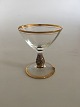 Holmegaard 
Liquer Glass 
with Gold from 
the Ida 
glassseries  
Design: Jacob 
E. Bang
Holmegaards 
...