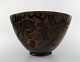 Unique Helge 
Daner Jensen 
for Kähler. 
Ceramic bowl 
decorated with 
men and horses, 
approx. ...