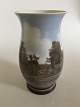 Bing & Grondahl 
Sophus Jensen 
Unique Vase No. 
440 with Motif 
of Dyrehaven 
Bakken. 29.5 cm 
H (11 ...