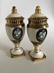 Bing & Grondahl 
Pair of 
Overglaze vase 
with Gold 
decoration by 
Theodor Larsen
Measures 28cm 
/ ...