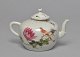 Little Chinese 
teapot. 19th 
century. 
Polycrom 
decorated with 
bird and shrub. 
With font ...