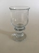 "Tivoli" 
Holmegaard Beer 
Glass. 16 cm H 
(6 19/64"). 
Design: Per 
Lütken.