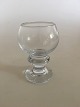 Tivoli 
Holmegaard 
Cognac Glass. 
10 cm H (3 
15/16"). 
Design: Per 
Lütken.