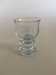 "Tivoli" 
Holmegaard Port 
Glass. 9 cm H 
(3 35/64"). 
Design: Per 
Lütken.