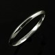 Hans Hansen - 
Denmark. Modern 
Sterling Silver 
Bangle #241. 
1960s
Designed by 
Bent Gabrielsen 
...