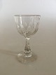Holmegaard 
Derby Porter 
Glass 10.1 cm 
H. 5.2 cm dia. 
Clear Glass 
from 1891-1945.