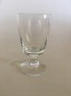 Holmegaard 
Almue White 
Wine Glass. 
11.5 cm H. 5.5 
cm diameter. 
Design by Per 
Lütken