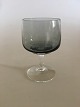 Holmegaard 
"Atlantic" 
White Wine 
Glass. Smoke. 
Designed by Per 
Lütken 1962.