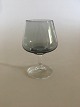 Holmegaard 
"Atlantic" 
Cognac Glass. 
11.5 cm H. 
Smoke. Designed 
by Per Lütken 
1962.