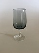 Holmegaard 
"Atlantic" 
Sherry Glass. 
11 cm H. Smoke. 
Designed by Per 
Lütken 1962.