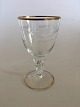 Lyngby Seagull 
Claret Glass 
from Lyngby 
Glassworks. 
13.3 cm H. 
Glass Service 
with gold on 
rim ...