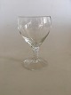 "Amager / 
Twist" White 
Wine Glass from 
Kastrup Glass / 
Holmegaard. 11 
cm H.  Designed 
in 1955 by ...