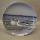 Bing and 
Grondahl B&G 
Unique signed 
Seagull plate 
Signed JL 
Johannes Larsen 
33.5 cm Marked 
with ...