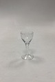 Kirsten Pil 
Schnapps Glass 
from 
Holmegaard. 8.5 
cm H. The glass 
is ingraved 
with round 
shaped ...