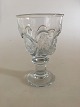 "Banquet" Beer 
Goblet from 
Holmegaard. 17 
cm H. 10.5 cm 
diameter. 150 
year 
anniversary 
glass ...