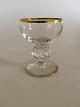 "Gisselfeld" 
Liqueur Glass 
from 
Holmegaard. 7.5 
cm H. 5.5 cm 
diameter. 
Design by Jacob 
E. Bang, ...