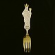 A. Michelsen. 
Christmas Fork 
- 1916- Madonna 
and Child.
Designed by 
Marie Henriques
Gilded ...