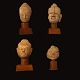 Four Buddhas, 
terrakotta
From the 
period 11-1300
H: 21-32cm