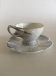 Bing & Grondahl 
Heron Service 
Tea Cup with 
Saucer.
Measures: Cup 
6,7cm high / 2 
2/3" and 10cm 
...