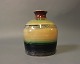 Smaller vase 
with 
multicolored 
glaze by an 
unknown artist.
H - 13 cm and 
Dia - 8,5 cm.