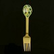 A. Michelsen. 
Christmas Fork 
- 1980 - The 
Mask.
Designed by 
Egill Jacobsen
Gilded 
sterling ...