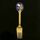 A. Michelsen. 
Christmas Fork 
- 1985 - The 
Bird Sheaf.
Designed by 
Naja Salto
Gilded 
sterling ...