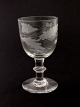 Holmegårds  
glass H. 11 cm. 
19th century. 
No. 315278