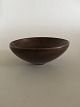 Royal 
Copenhagen 
Unique 
Stoneware Bowl 
by Nils 
Thorsson. 4 cm 
H. 11 cm 
diameter. In 
great 
condition.