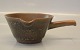 Knabstrup 
pottery Borwn 
glazed 
Gravyboat with 
handle 8.5 x 23 
cm
Danish 
Ceramics