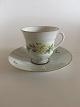 "Klitrose" Bing 
& Grondahl 
Coffee Cup and 
Saucer No. 305. 
Cup measures 7 
cm H. 7.5 cm 
dia.