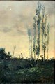 Snell, James 
Herbert (1861 - 
1935) England: 
Landscape - 
Evening. Oil on 
mahogany. 
Unsigned. 21 x 
...