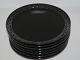 Bing & Grondahl 
Black Cordial 
(also called 
Palet) 
stoneware, side 
plates.
Designed by 
Jens ...