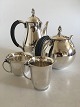 Georg Jensen 
Sterling Silver 
Coffee and Tea 
Set No. 456. 
Designed by 
Harald Nielsen. 
All pieces ...