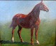Resen-
Steenstrup, 
Johannes (1868 
- 1921) 
Denmark: A 
horse. Oil on 
canvas. Signed: 
Monogram. 33 x 
...
