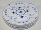 Royal 
Copenhagen Blue 
Fluted Plain, 
dinner plates.
Decoration 
number 625.
Factory ...