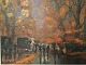 Ib Eisner, 
Horse 
Carriages, 
Autumn Day in 
the Dyrehaven, 
39/49cm without 
frame, 59/69cm 
with ...