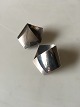 Georg Jensen 
Modern Sterling 
Silver Pentagon 
Shaped Earrings 
No 202. 
Measures 3 cm / 
1 3/16 in. ...