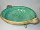 Ancient Danish 
colander, 
Funen, 19th 
century. On 
three legs and 
with two 
handles. Inside 
green. ...