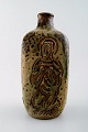Royal 
Copenhagen Jais 
Nielsen ceramic 
vase, sung 
glaze.
Biblical 
motives.
Stamped with 
the 3 ...