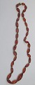 Danish amber 
chain of 
polished 
pieces, approx. 
1900. Length: 
58 cm.
Nice work!