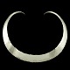 Johan Torp. 
Hammered 
Sterling Silver 
Neckring.
Designed and 
crafted by 
Johan Torp - 
Aarhus, ...