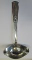 Hans Hansen 
Sauce Spoon in 
silver, 1939, 
Kolding, 
Denmark. 
Stamped. 
Length: 18 cm. 
Weight: 57 
grams.