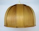 Hans Agne 
Jakobsson, 
"ellysett" 
ceiling lamp of 
wood.
1960 / 70s.
Diameter 41 
cm.
In very ...