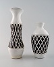 Two Gabriel, 
Sweden ceramic 
vases.
In perfect 
condition.
1960s.
Measures: 22.5 
x 8 cm. ...