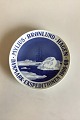 Porsgrund 
Commemorative 
Plate from 
1908. The 
Danmark 
Expedition 
1906–1908. 
Mylius (Ludvig 
...