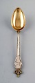 Commemorative 
spoon in gilded 
silver, 80th 
anniversary, 
royal crown.
Stamped.
Early ...